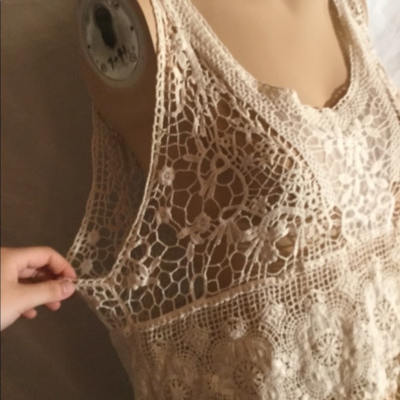 Lrg Garage lacy top/ swimsuit coverup - Picture 3 of 9